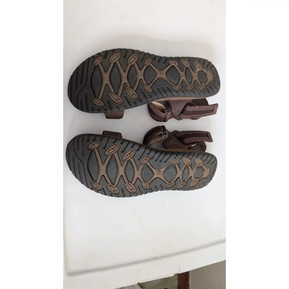 Merrell Mens Traveler Tilt Convertible Leather Slip On‎ Hiking Sandal 12 J62217